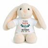 Planetee Peluche Lapin Bébé Doudou Ma Mission Voyage Avec Mes Parents Cadeau Naissance Nouveau Né Fille Garçon Baby Shower