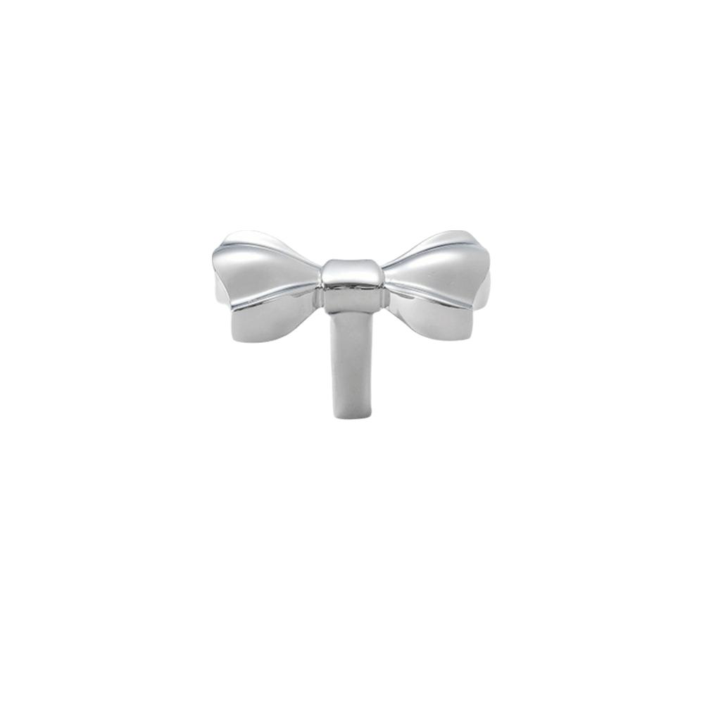 Furniture Hardware Cabinet Door Knobs Vintage Wardrobe Drawer Pulls Bow Tie Brass Handle Window