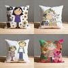 CCharlieS LLola Pillow Case For Sofa Decor Car Office Room Printing Cushion Cover Decorations and Protector