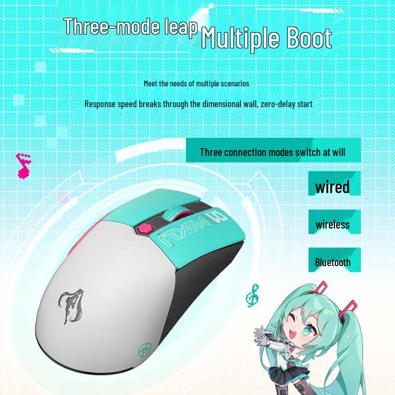 ROG Беспроводная игровая мышь TX Mini Hatsune Miku Edition