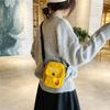 Canvas Bag, New Fashion Small Square Bag Women's Bag Shoulder Bag Messenger Bag
