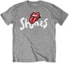 Футболка унисекс приталенного кроя Rolling Stones No Filter Brush Strokes Серая