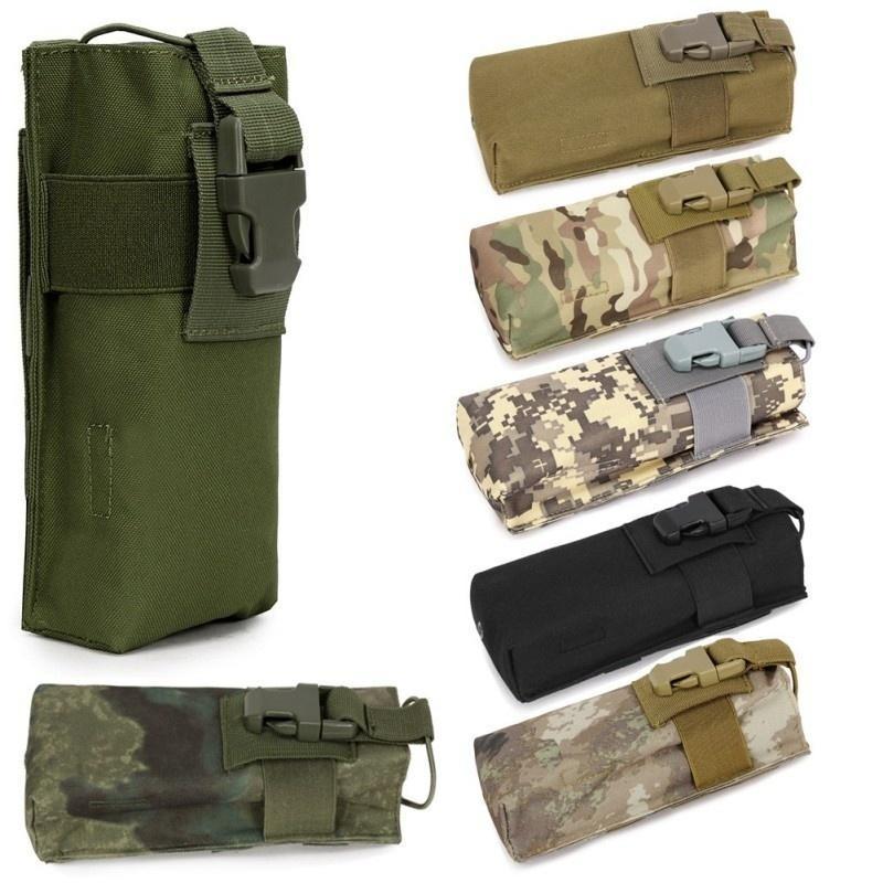 Тактический военный Molle Radio Walkie Talkie поясная сумка бутылка с водой