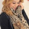 Silk Scarf Cashmere Chiffon Scarf Animal Print Super Star Style Leopard Shawl Brand Designer Scarves and Stoles Scarf