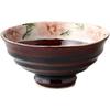 Рис Рис xx Американская глазурь Мокко Цветочный узор Чай Мино Сделано в Японии Миска для эля, Миска, Ш12.8 Д12.8 В6см, Миска, Керамика, Посуда,