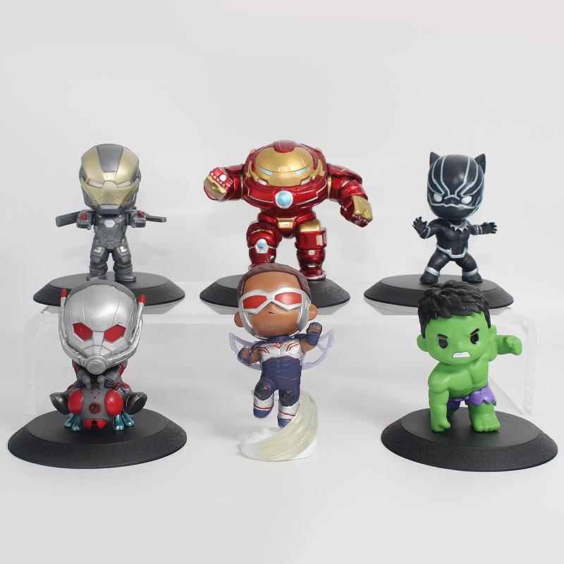 Hulks Loki- Ironmans Black Window Black-Panthers Scarlet Ant-Mans Dr.Strange Thor Action Figure Toys Popbeans Dolls Gifts