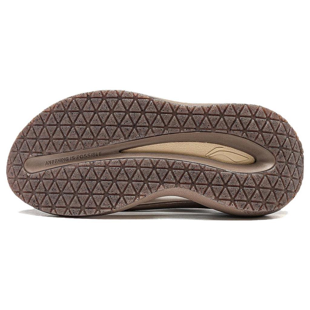 Шлепанцы Li Ning Yun You Slay Slide Унисекс Коричневый олень AZSU005-4