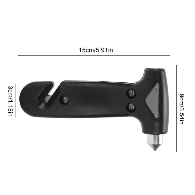 Новый автомобильный молоток безопасности, аксессуары для эвакуации из разбитого окна автомобиля, молоток для выживания с резаком для ремня безопасности, автомобильные инструменты для эвакуации