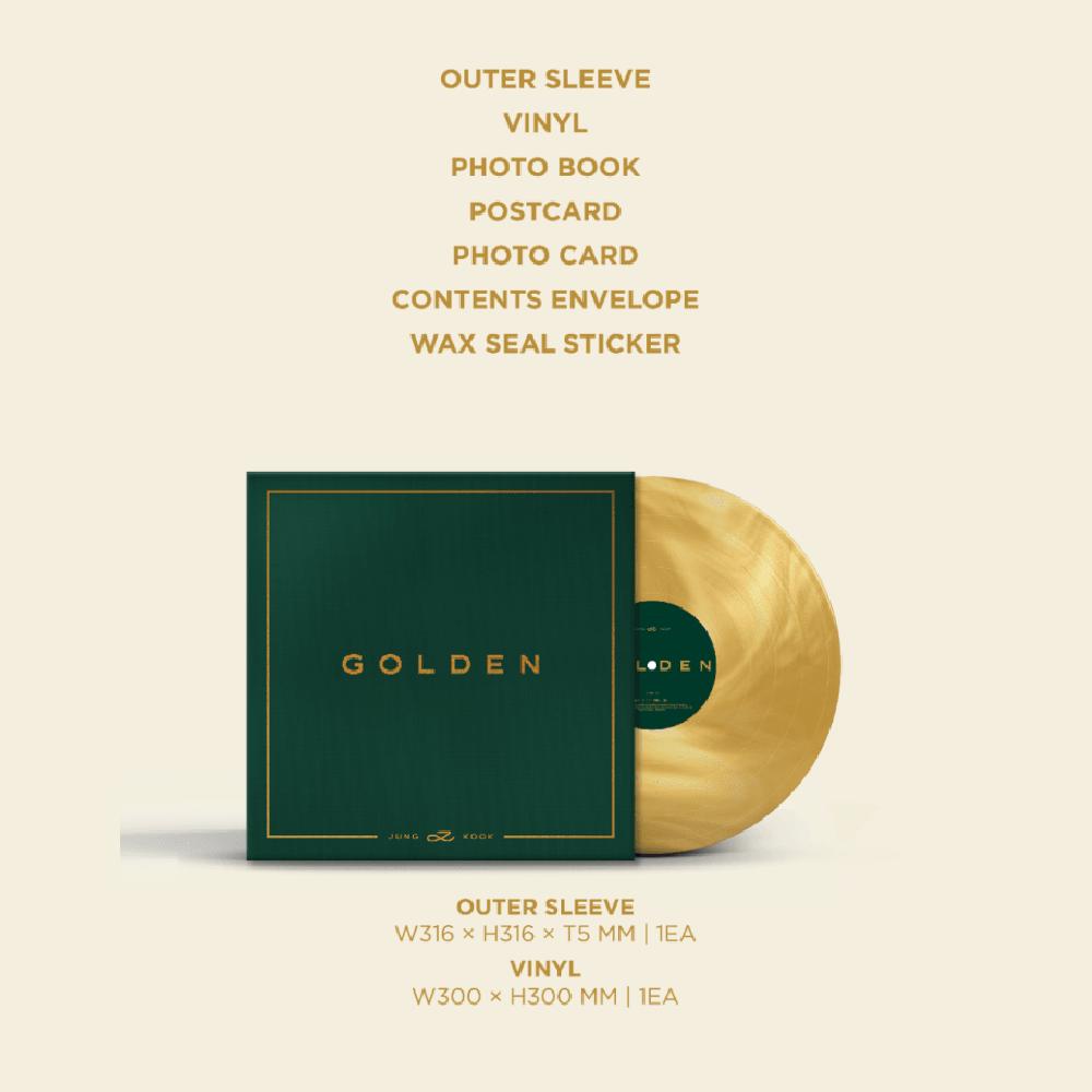 BTS Чонгук GOLDEN LP вер.