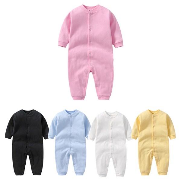 Детский простой скафандр с застежкой-кнопкой Mom's Care, состоящий из 3 предметов G003BCAA132, корейские товары для детей