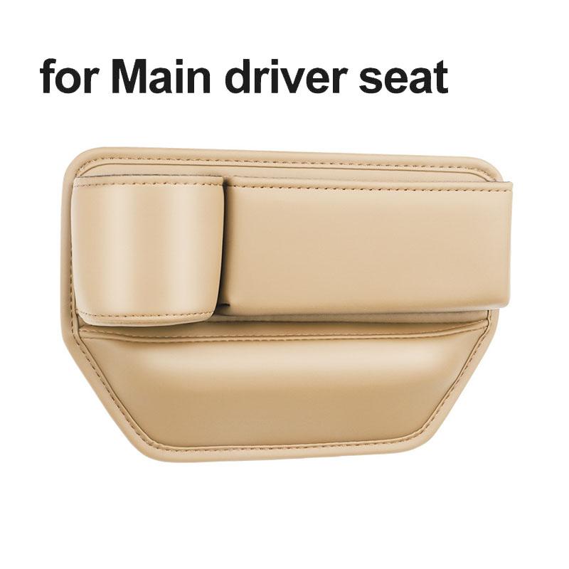 Универсальная сумка для хранения в щелях автомобильных сидений 2 в 1, органайзер для хранения в щелях автомобильных сидений с держателем для бутылок