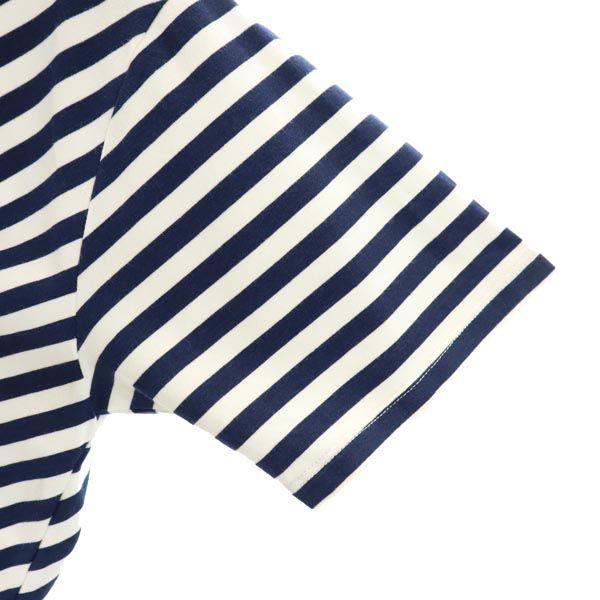 Неиспользованная glamb сделано в Японии Футболка с коротким рукавом с узором в полоску 1 Женская Б/у