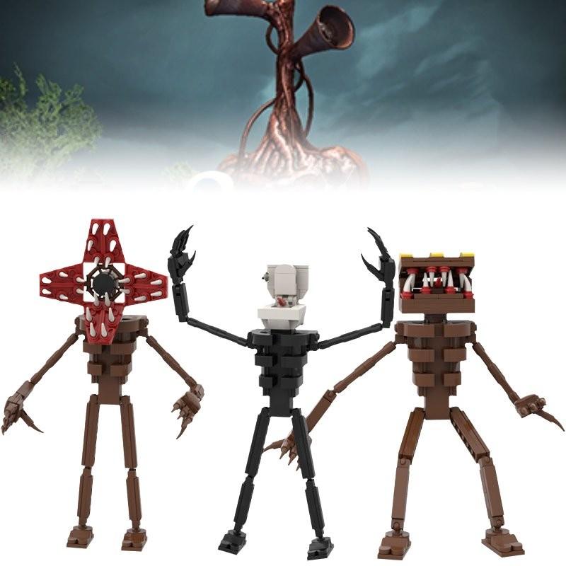Голова Пробуждения Сирена Монстр Сборные Строительные Блоки Игрушки Настольное Украшение