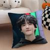 singer charming BBaekhyun Cushion Cover Throw Pillow Cover Hidden Button Durable Polyester Chair Cushion