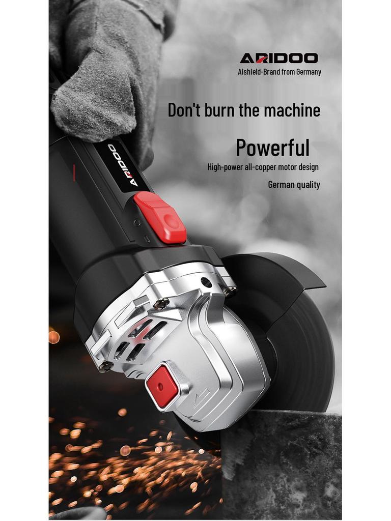 Немецкая многофункциональная угловая шлифмашина: Бытовая шлифовальная машина, полировальная машина, отрезная машина и ручной шлифовальный круг.