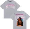 Fashion Hip Hop T Shirts Summer Tops Singer TINI STOESSEL La Triple T Futtura 2026 Tour Tshirt Men Women Clothing Cotton Tshirt