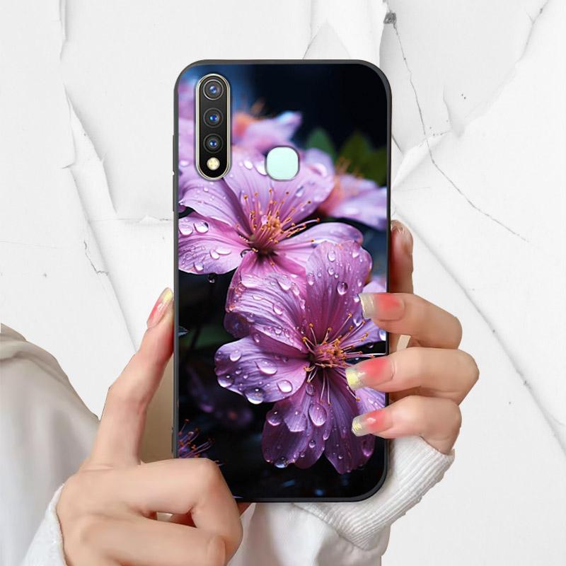 Чехол Для Vivo Y19 Y 19 Чехол Силиконовый Мягкий ТПУ Чехол Для Телефона Для Vivo Y19 1915 VIVOY19 Funda Capa Модный Ударопрочный Корпус Coque