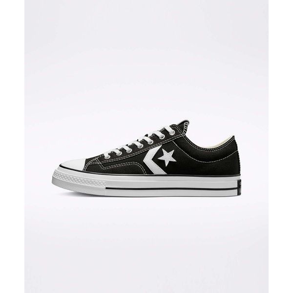 Converse Черные винтажные белые кроссовки унисекс Star Player 76 A01607C