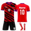 Personalised Shirts Kit Mens Girls With Name Number Custom Football Jerseys For Boys Training Suit