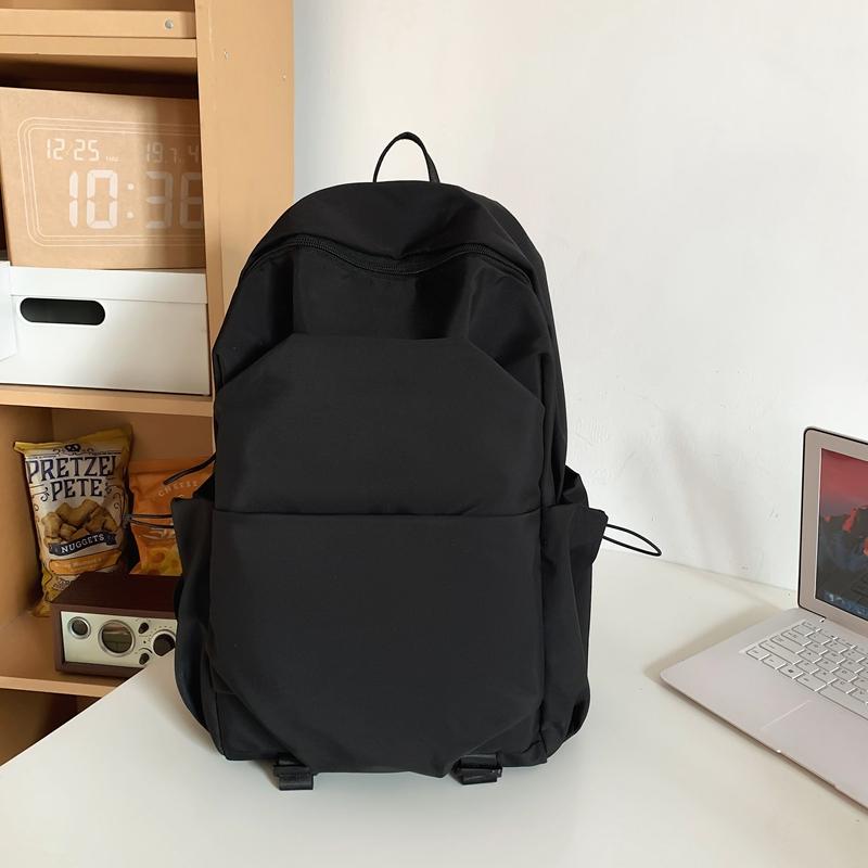 Школьный рюкзак для младших школьников, женский однотонный рюкзак, студенческий рюкзак в студенческом стиле