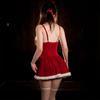 Sexy Lingerie Pure Desire Seductive Velvet Suspender Tight Fitting Sexy Mini Skirt Sweet and Cute Bunny Girl Christmas Uniform