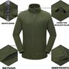 Mens Winter Jacket 3 In 1 Waterproof Warm Snow Fleece Lining Coat Hooded Windproof Jacket M-6XL