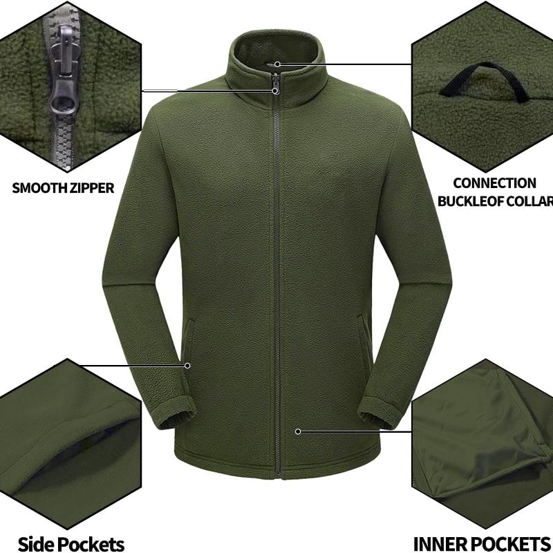 Mens Winter Jacket 3 In 1 Waterproof Warm Snow Fleece Lining Coat Hooded Windproof Jacket M-6XL