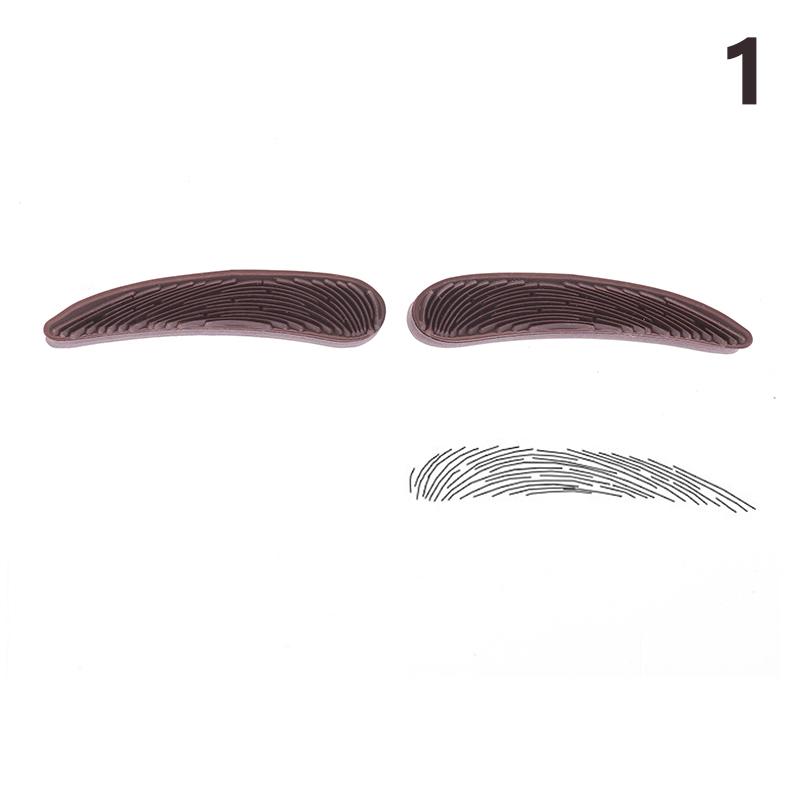 1 пара для начинающих, отработка линий бровей, трафарет для бровей, линейка, позиционирующий штамп, инструмент для начинающих, набор для ленивых татуировок бровей