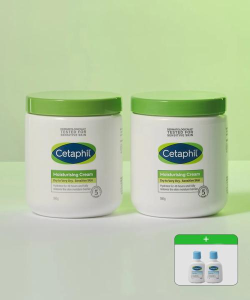 Moisturizing Cream 550g 2 pieces