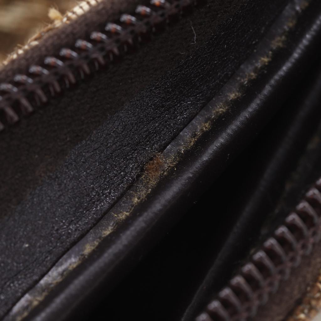 Dior Trotter Shoulder Bag vintage Brown canvas Women Used