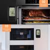 Kitchen Cooking Grill Smoker Meat Thermometer with Probe & Timer Temperature Alarm Thermometer New