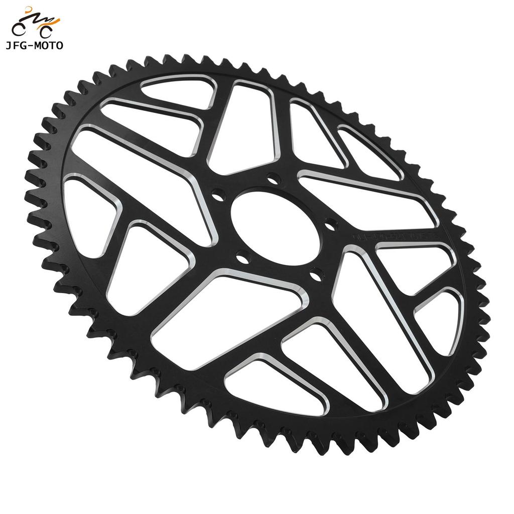 Motorcycle Chain Sprocket Aluminum For Talaria Sting Electric Dirt Bike 58T 62T For Surron Segway Light Bee S X 160 260X160 X260