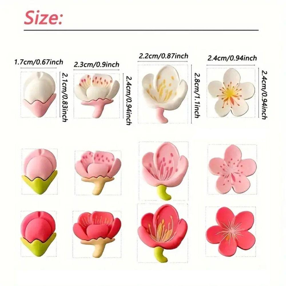 20/30Pcs DIY Blackboard Push Pins 3D Thumb Tacks Home Decoration Decorative Studs Wall Markers