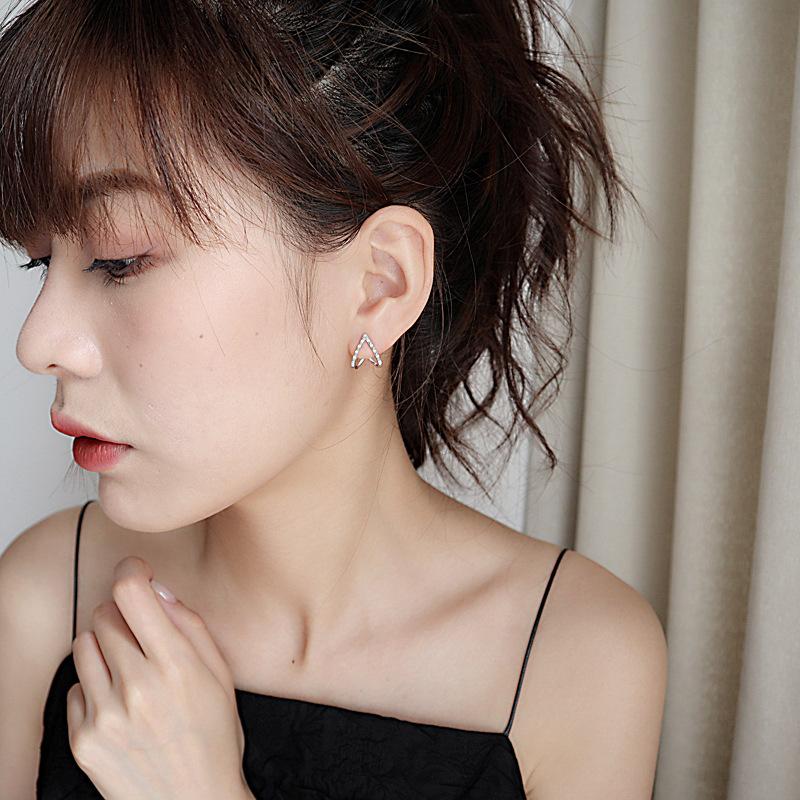 Lindon Copper Alloy Zircon Earrings Drop Earrings For Women Wedding Party Gifts