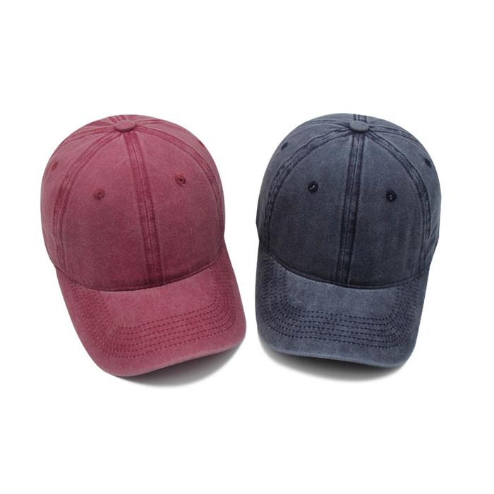 Customized 5/6 Panel Structured Baseball Cap Sporty Style Hand Embroidery Custom Logo Embroidery Common Fabric