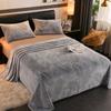 Coral Blanket Cushion Flannel Blanket Plush Bed Household Quilt Thick Warm Sofa Blanket
