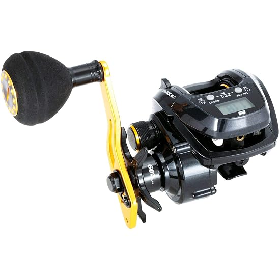 AbuGarcia MAX DLC P Large Screen Digital Line Counter Right Handle Normal Gear Model