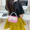 Mini Bow Crossbody Bag Korean Style Children Coin Purse Simple Pearl Handbag  Kids