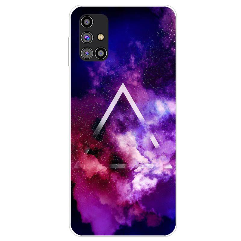 Чехол для телефона Samsung M31s Мягкий силиконовый чехол TPU для Samsung Galaxy M31s Чехол M31 SM 31S GalaxyM31 Бампер Coque