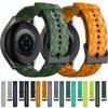 Силиконовый ремешок 22 мм 20 мм для Huawei Watch GT6 5 4 3 2 Pro 46 мм Браслет для Samsung Watch 3/4/5/6/7/Gear S3/Amazfit GTR/GTS Ремешок