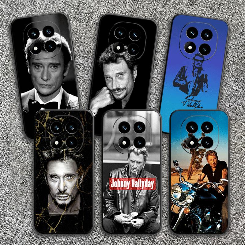 Johnny Hallyday Music Soft Phone Case for Xiaomi Redmi Note 12 13 14 15 Pro Plus 11 12S 11S 11T 10 4G Black Cover Back Shell