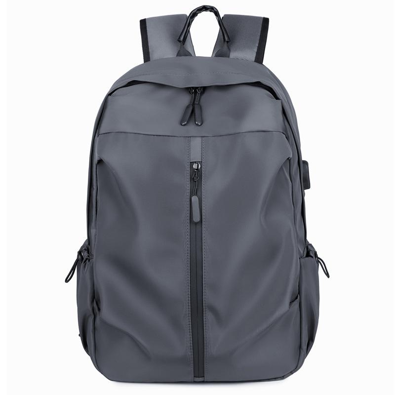 Модный мужской рюкзак, большой вместимости, легкая и водонепроницаемая дорожная сумка, повседневный и простой школьный рюкзак для бизнеса