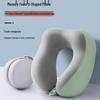 Memory Foam U-Shaped Travel Neck Pillow for Airplane and Cervical Support