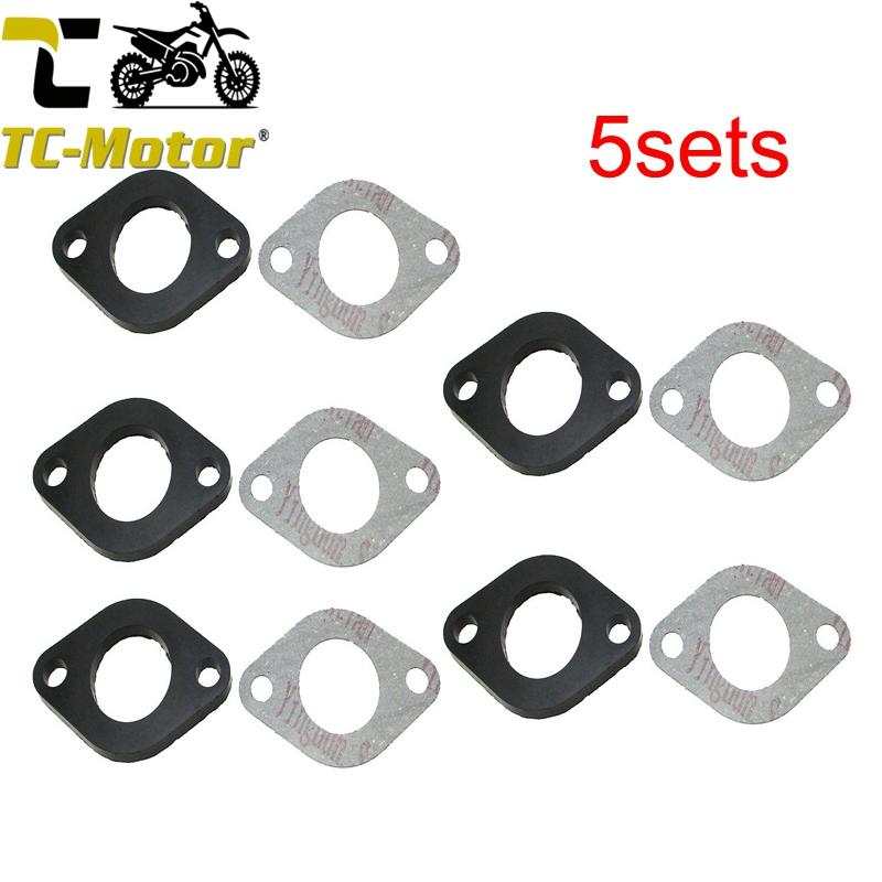 TC-Motor Brand New Intake Manifold Spacer Insulator Gasket For Chinese GY6 125cc 150cc Moped Scooter ATV Go Kart
