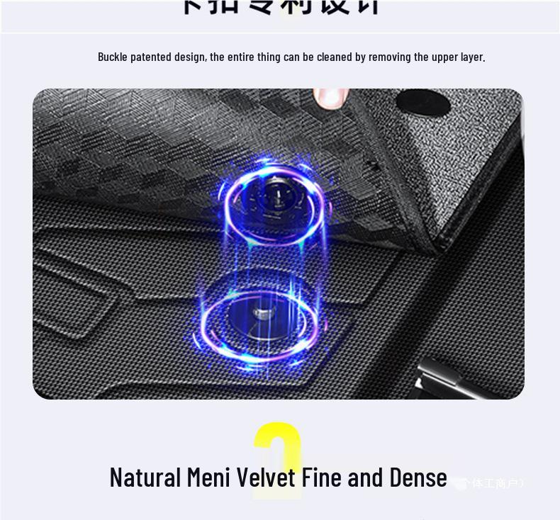 2025 Geely Galaxy Starship 7 Коврики в салон из ТПЭ - Автоаксессуары с полным покрытием