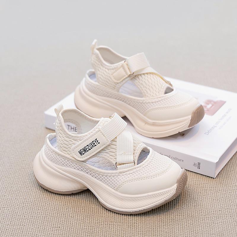 Новые летние детские спортивные сандалии - Функциональная мягкая подошва, закрытый носок, для девочек и мальчиков