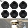 Шарниры шаровые 6 шт. черные автомобильные аксессуары пыльники гофрированные