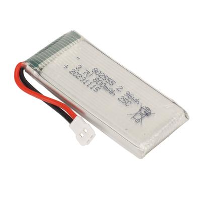 Аккумулятор LiPo 3,7 В 800 мАч, скорость 25C, литиевый аккумулятор для радиоуправляемой модели самолета, с разъемом XH2.54 для квадрокоптера F181 F163 H12C