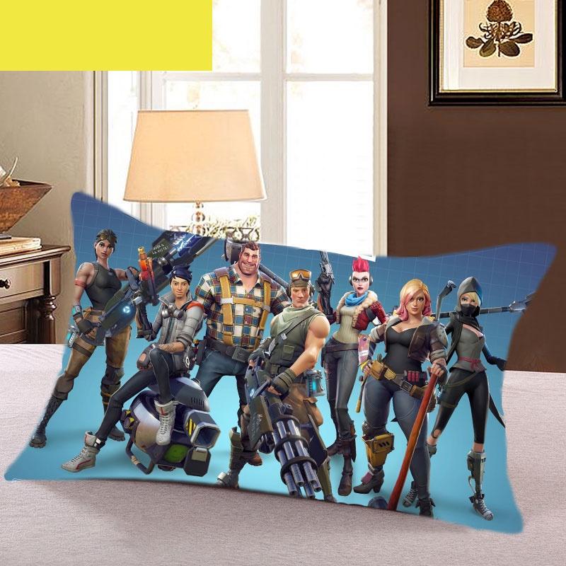 Pillow Around Case Animation Games Rectangular Cover Pillowcase