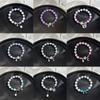 Elegant Beads Bracelet Lucky Crystal Star Moon Bracelets Elastic Accessories Jewelry